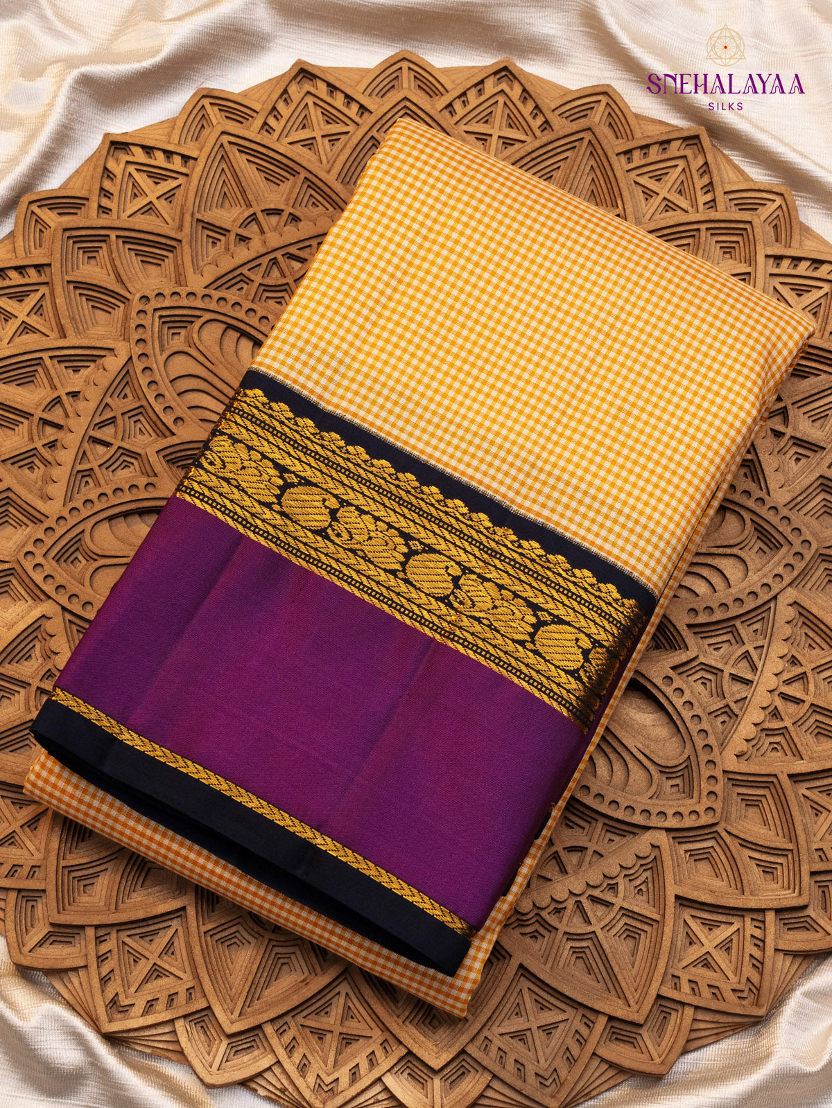 Cream Kanjivaram Silk